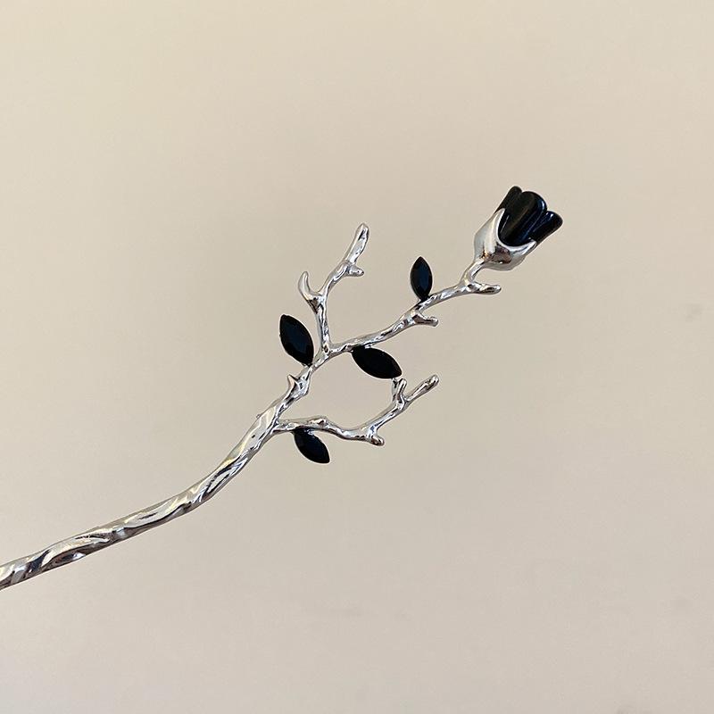 Изысканная винтажная заколка для волос с кисточкой для женщин - Элегантное украшение для волос в стиле ханьфу и ципао