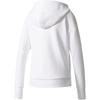 Adidas Zne Hoodie 2 однотонная полосатая спортивная трикотажная куртка женская толстовка с капюшоном белая CE4122