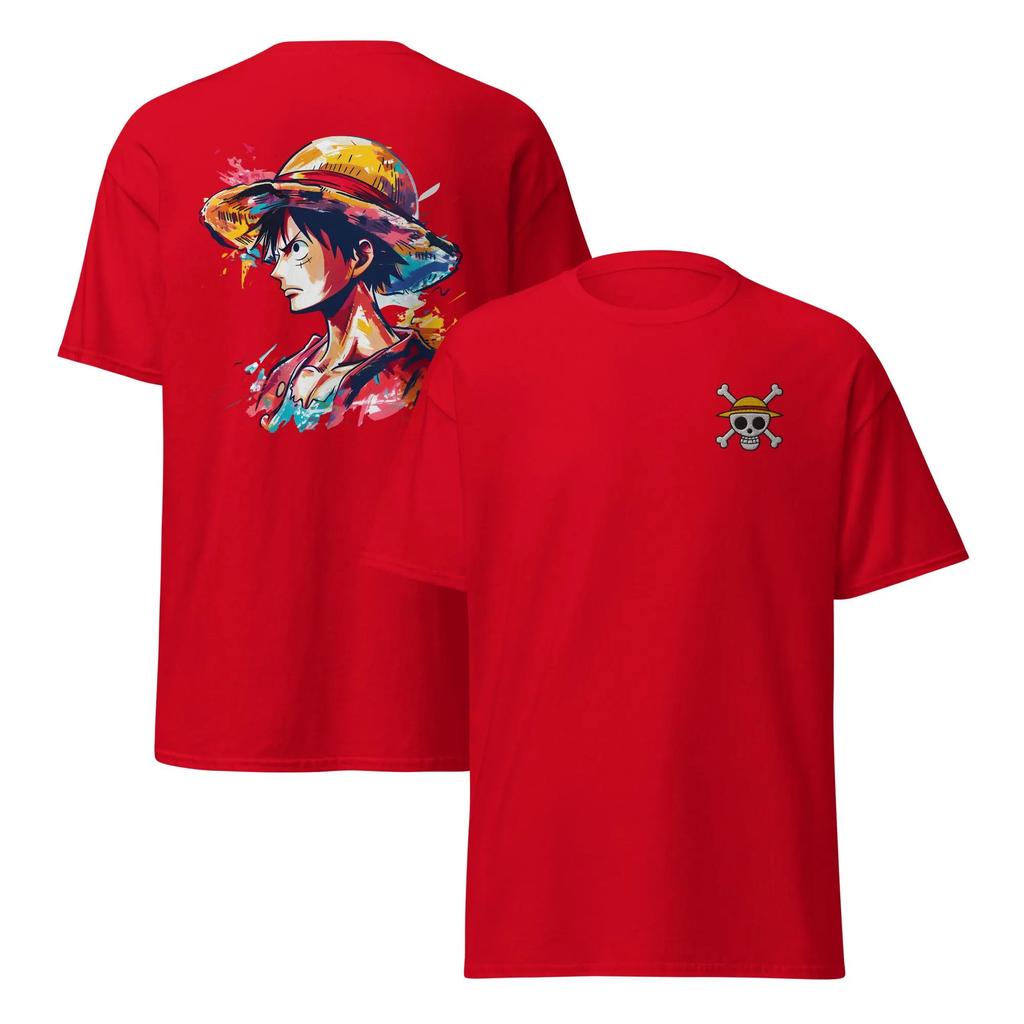 One Piece Monkey D Luffy Anime 2026 New Cotton Summer TShirt Unisex Streetwear Cotton Teefor Unisex and Women