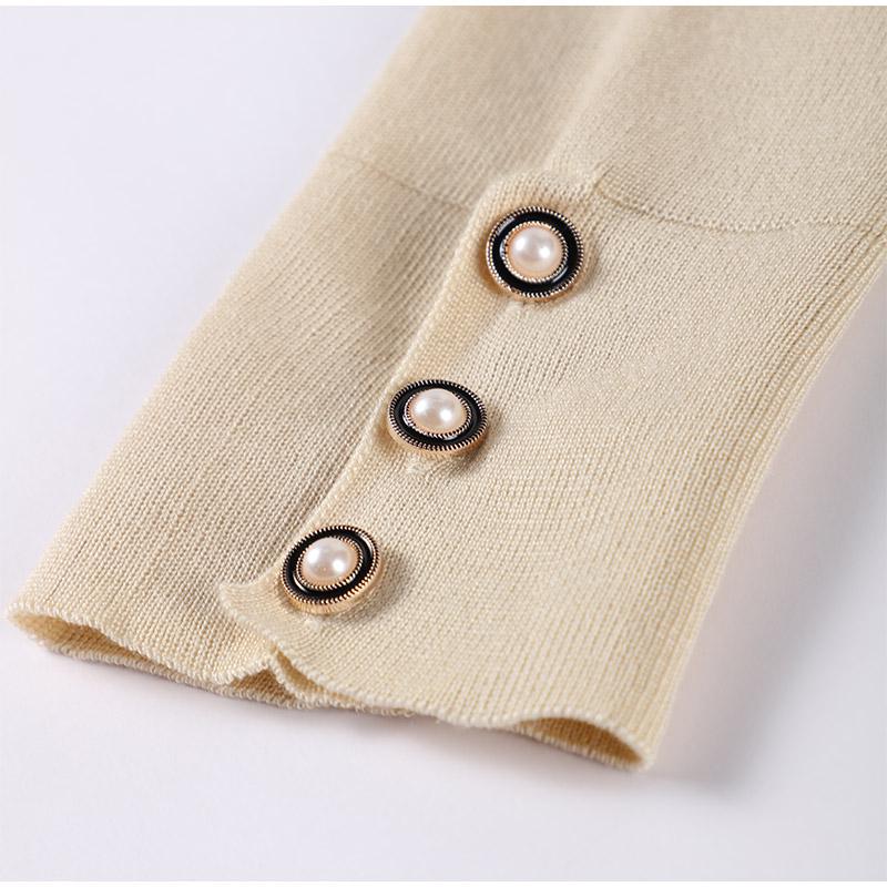 Элегантное трикотажное мини-платье с оборками, женское пэчворк, длинный рукав, V-образный вырез, бант, открытая спина, однобортное платье, женское вечернее платье