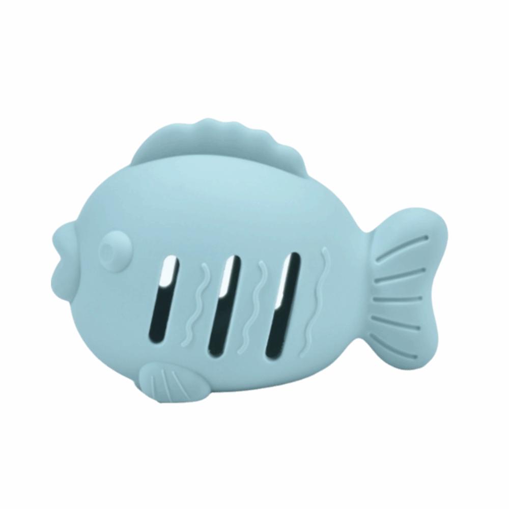 Silicone Fish Toy Bite Resistant Cat Chew Toy Stress Relief Cat Molar Toy  Cat Boredom Relief