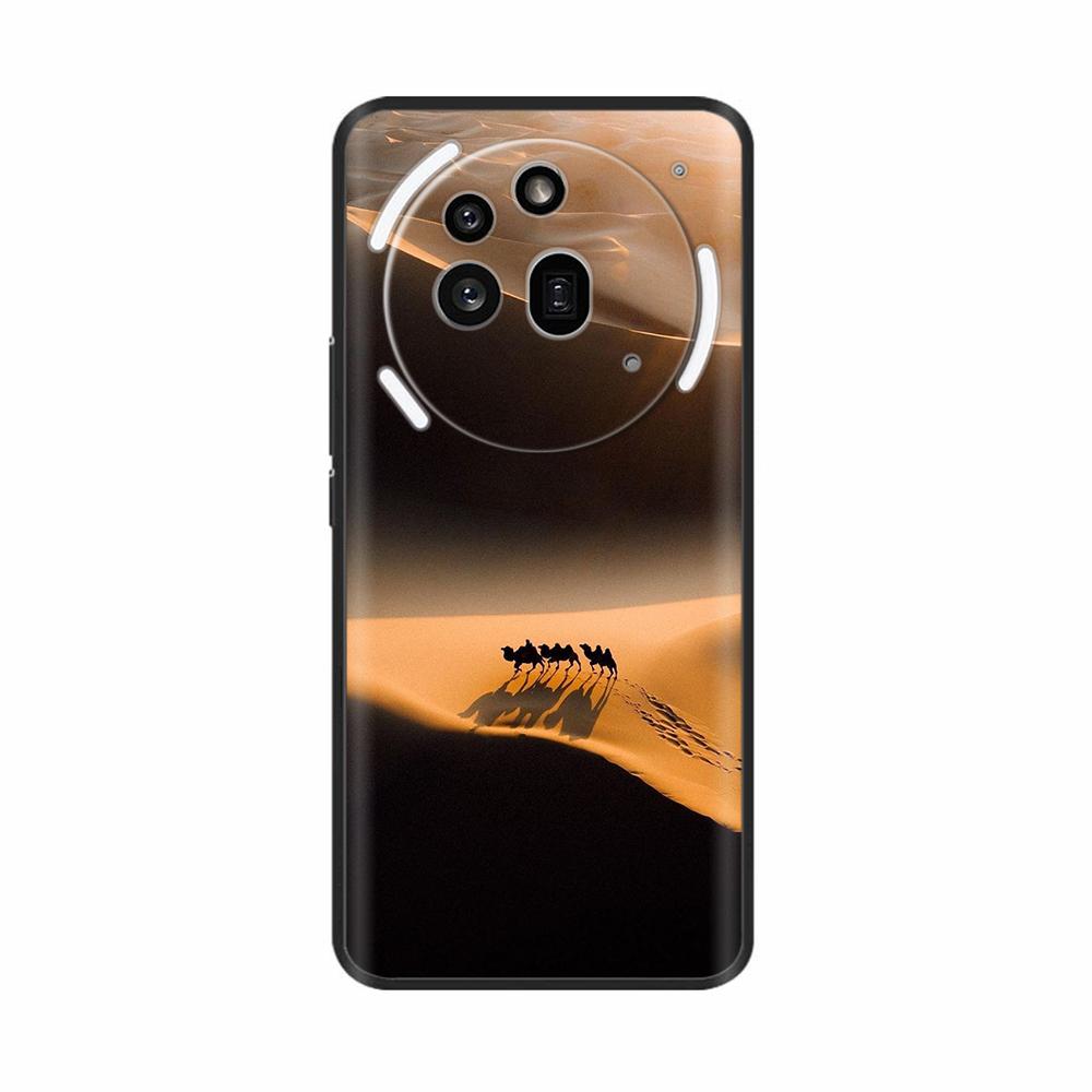 Чехол для Nothing Phone 3A Pro A059P Милый мультяшный расписной чехол Ударопрочный мягкий ТПУ чехол для телефона Для Nothing Phone 3A Pro Phone3A