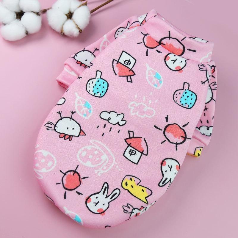 Домашний питомец Французский бульдог Кошка Двуногая одежда Толстовка Одежда для собак и кошек Принадлежности Одежда для собак