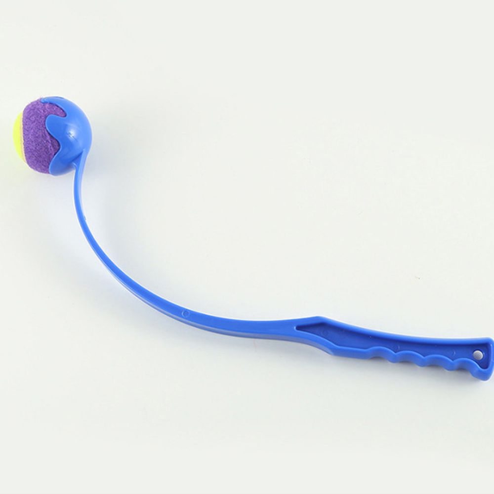 Natural Skills Tennis Chucker Toy Fetch Retrieve Dog Ball Thrower Launcher Interactive Dog Toys