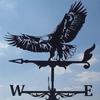 Outdoor Stainless Steel Rooster Weathervane Garden Decoration