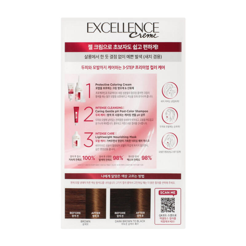 L'Oréal Paris Новая краска для волос Excellence 6.30 (золотой)