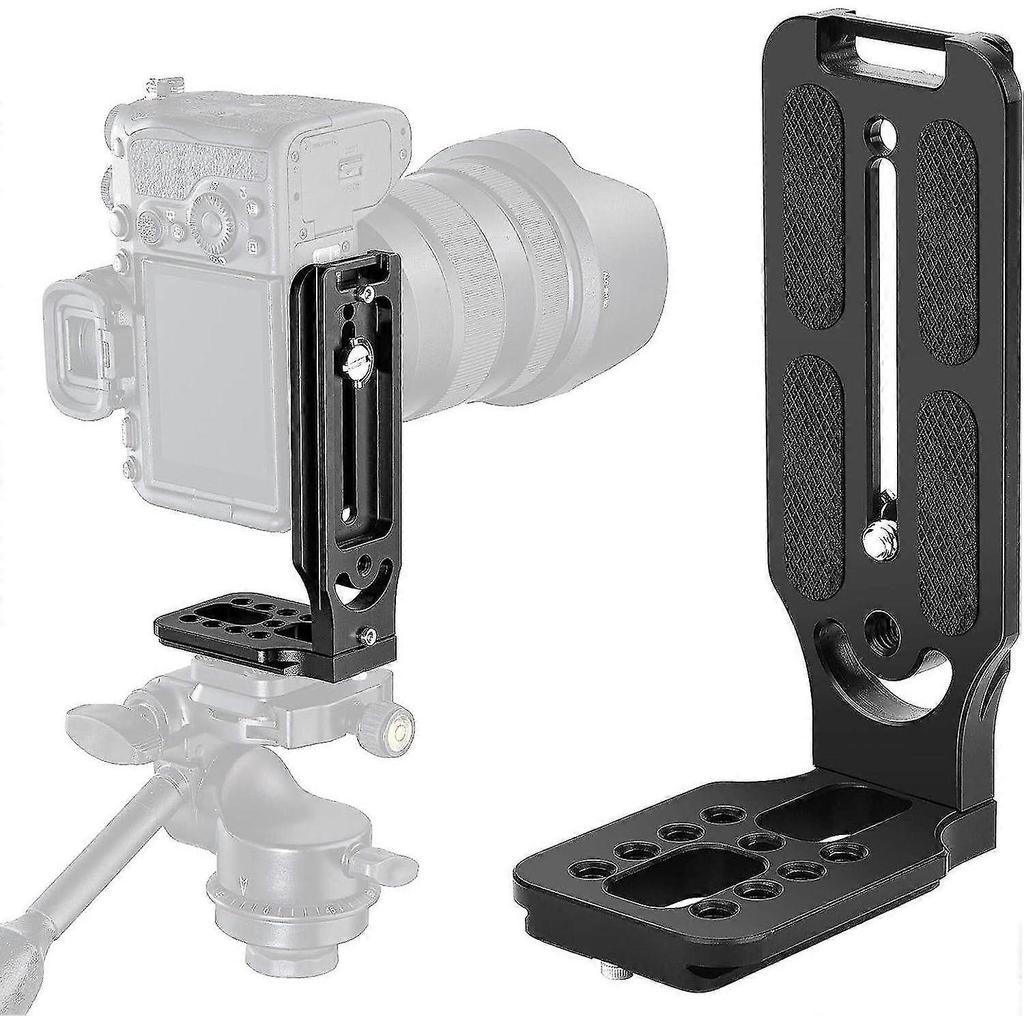 Dslr Camera L Bracket Vertical Horizontal Switching Tripod Quick Release Plate For Canon Nikon Sony Dji Osmo Ronin Zhiyun Stabilizer