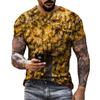 Забавные футболки с графикой пчел, летняя мода, с коротким рукавом, мужские, женские, 3D футболки с принтом меда, повседневные футболки оверсайз в стиле харадзюку, топы