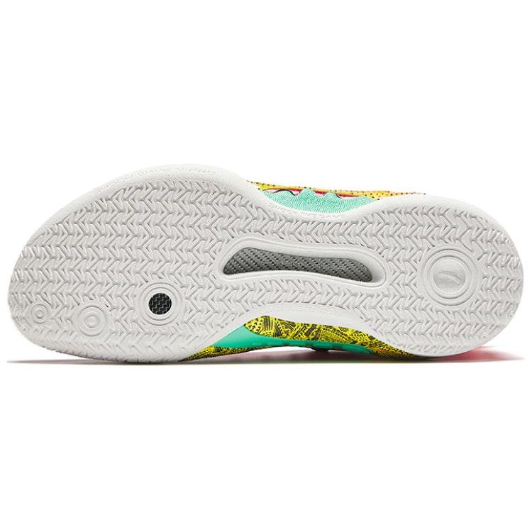 Anta Crazy Tide 5 Pro - прочные, удобные, легкие, амортизирующие, прочные, низкие баскетбольные кроссовки для мужчин, красные 112411111S-3