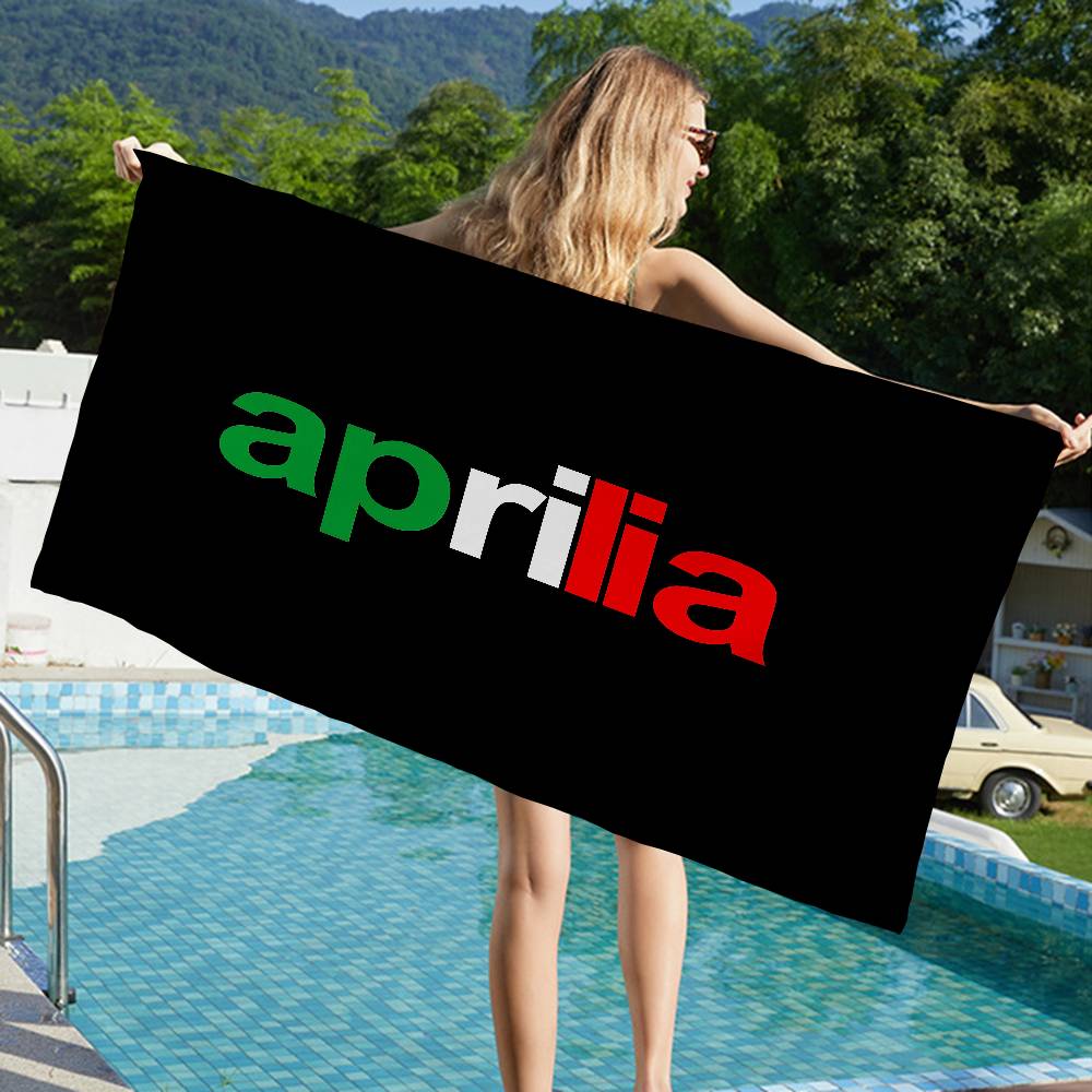 A-ApriliaS Мотоциклы Микрофибра Пляжное полотенце Впитывающее Быстросохнущее Мягкое Йога Плавание Курорт Альпинизм Полотенце