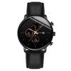Fashion Three-eye Calendar, Men's Watch Men's Watch Belt Quartz Watch Men's