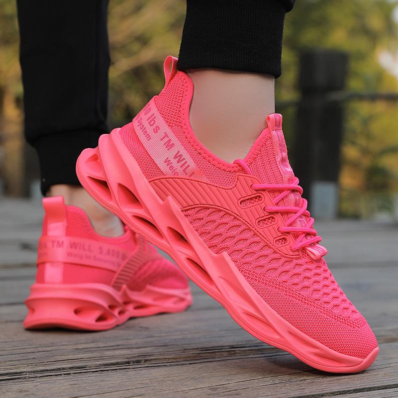 Модная мужская высококачественная обувь кроссовки платформа тренировочная дышащая толстая подошва противоскользящая женская для бега повседневная обувь большой размер