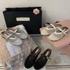 Flat Bottom French Mesh Breathable Gentle Mary Jane Shoes New Spring and Summer Retro Mary Jane Single Shoes Women's Shoes