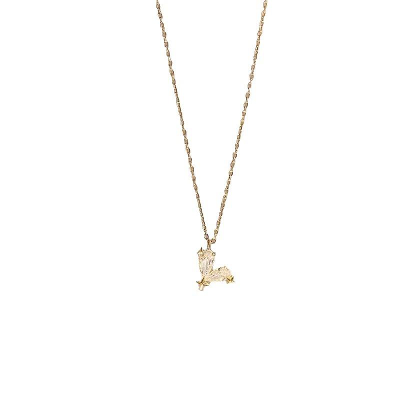 Star Hearts Pendant 925 Sterling Silver Romantic Heart Chain Necklaces For Women Fine Jewelry Gifts
