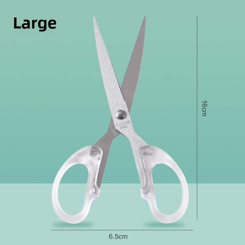 Girl Heart Ins Wind Прозрачные маленькие ножницы для студентов, ручная работа, канцелярские ножницы из нержавеющей стали, портновские ножницы, инструмент