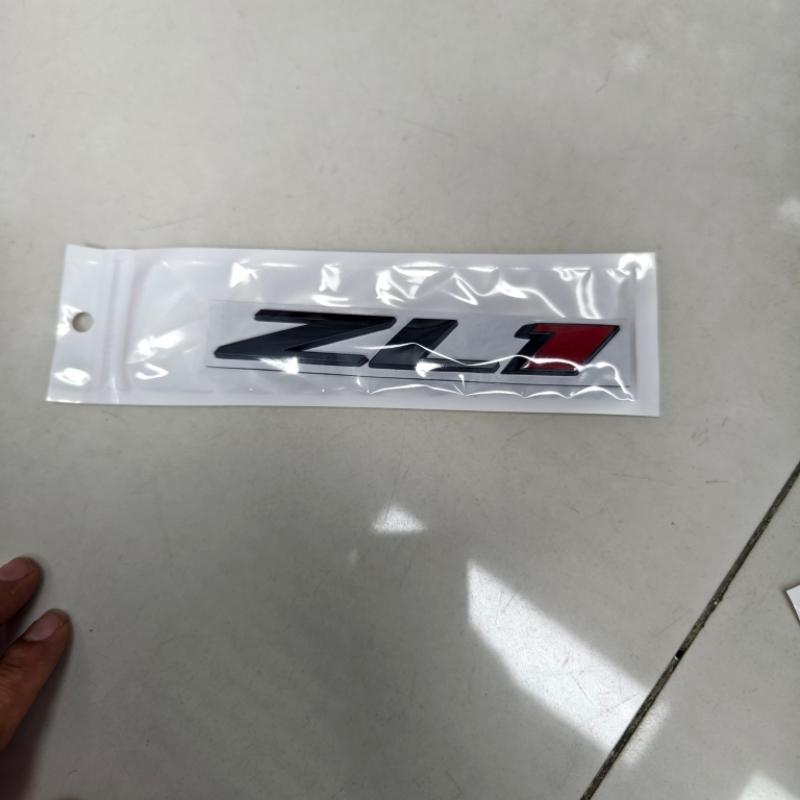 2pcs car styling 3d Metal Logo ZL1 Emblem Car Front Grille Badge Sticker For Chevrolet Camaro  Z71 Accessories