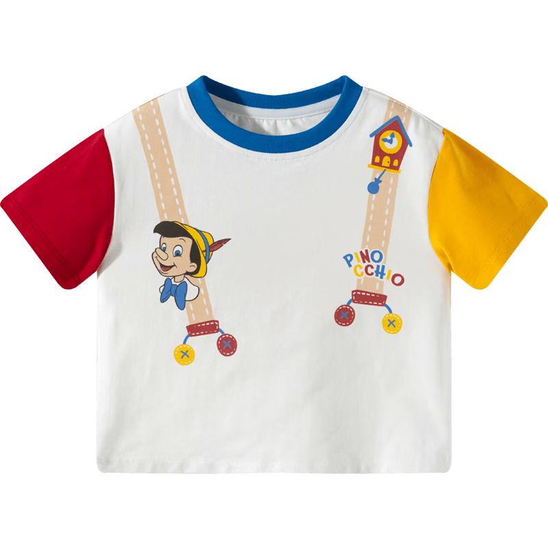 Disney Майка с коротким рукавом из ледяного хлопка для мальчиков