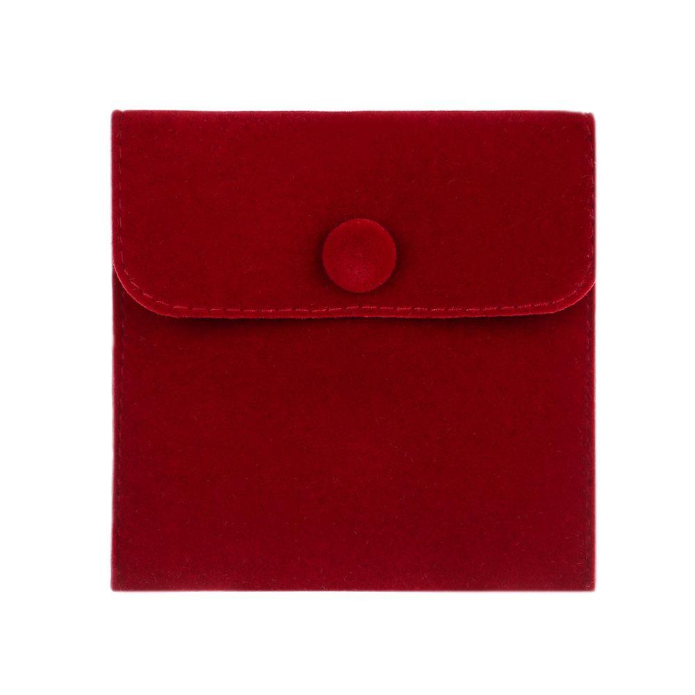 New Snap Velvet Necklace Wrapping Bag Jewelry Packaging Bag Bracelet Bag Storage Pouch