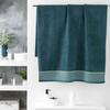 Serviette de toilette 90 x 150 cm Art-Chic Beline bleu