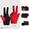 3 Fingers Billiard Glove Elastic Left Hand Lightweight Snooker Cue Pool for