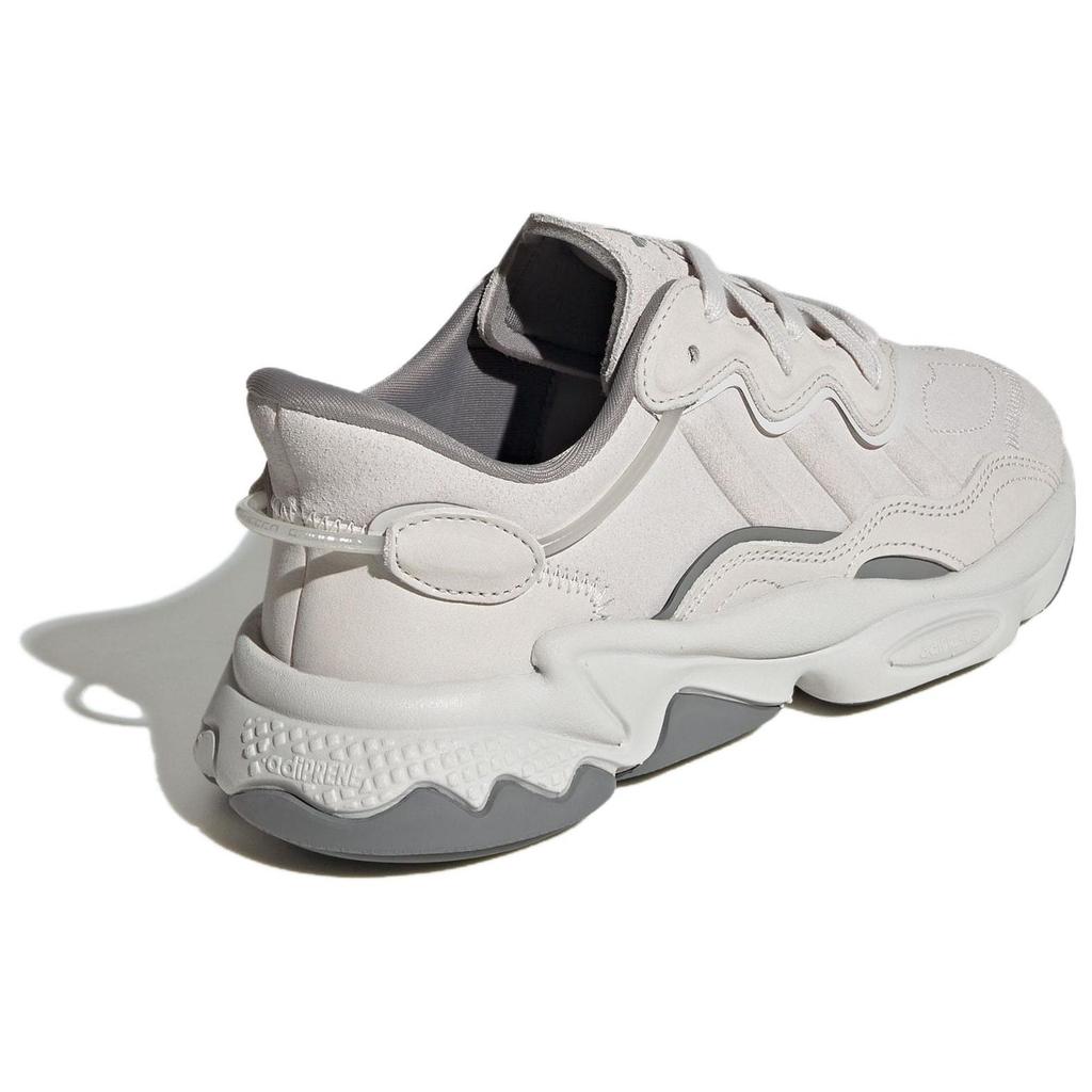 Adidas Ozweego Обувь Кожа Универсальная Минималистичная Амортизация Прочная Низкий Верх Папины Кроссовки Женская Обувь Серый IE9510