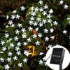 Водонепроницаемая светодиодная садовая гирлянда, на солнечной батарее. 7 м