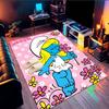 Smurfette's Adventure Area Rug Suitable for Indoor And Outdoor,Carpets for Kitchens, Homes, Offices, Living Rooms,Home Decor,Christmas Gift