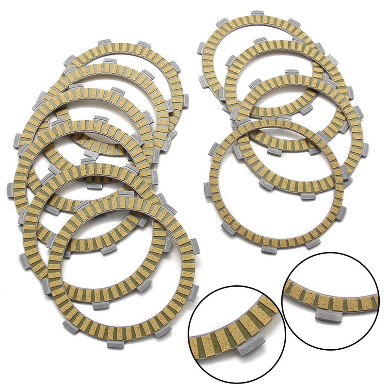 Motorcycle Clutch Friction Disc Plate Kit For Suzuki GSF1200 GSF1200S Bandit S GSR750 GSXR750 RF900 TL1000 GS1200 GSX1200 FSW