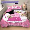 3pcs Princess Peppa Duvet Cover Set -  Includes 1 Duvet Cover and 1/2 Pillowcases (No Insert) yy251107181