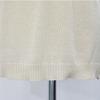 Shiz Madam Long Sleeve Tee Cotton Linen Punching Wave T57546