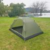 2 Person Backpacking Tent Waterproof Lightweight Free-Standing Aluminum Pole Camping Tent