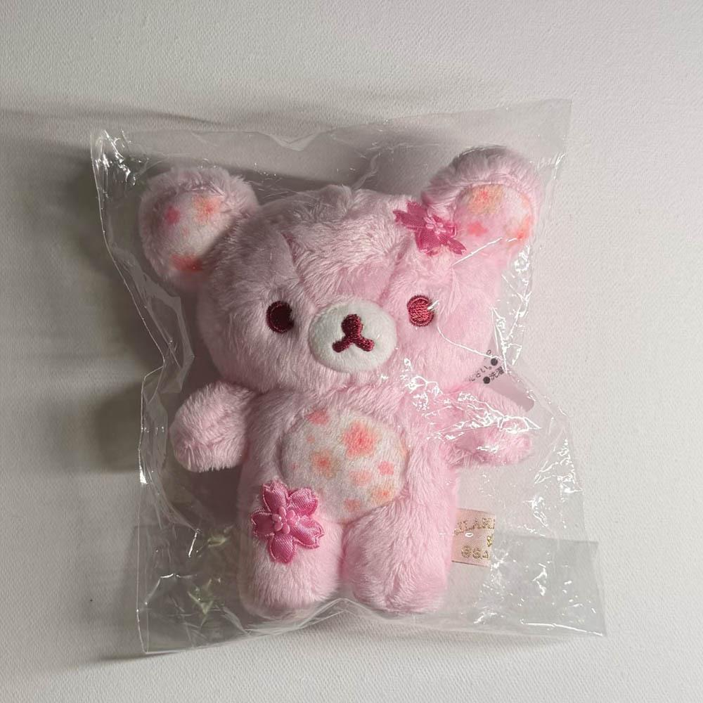 Плюшевая брелок-шарм Rilakkuma, 10-летний юбилей, Медведь Сакура