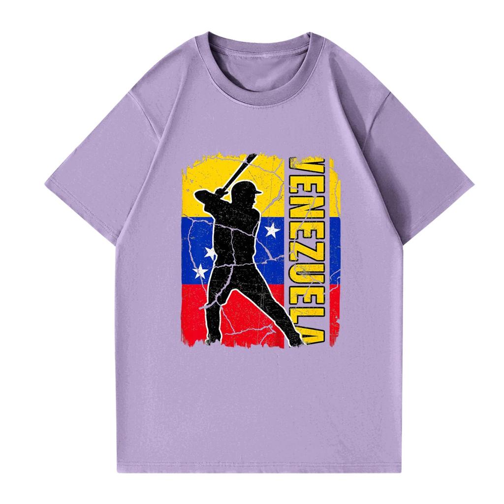 Женская и мужская модная футболка с круглым вырезом, повседневная, с принтом, с коротким рукавом