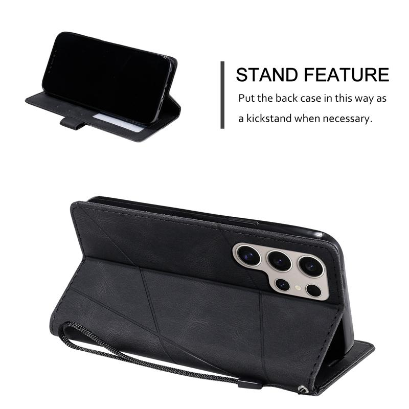 For Coque Samsung Galaxy S25 Ultra Cover Flip Wallet Leather Case On for Funda Samsung S 25 Ultra S25 Plus S25Ultra Phone Case