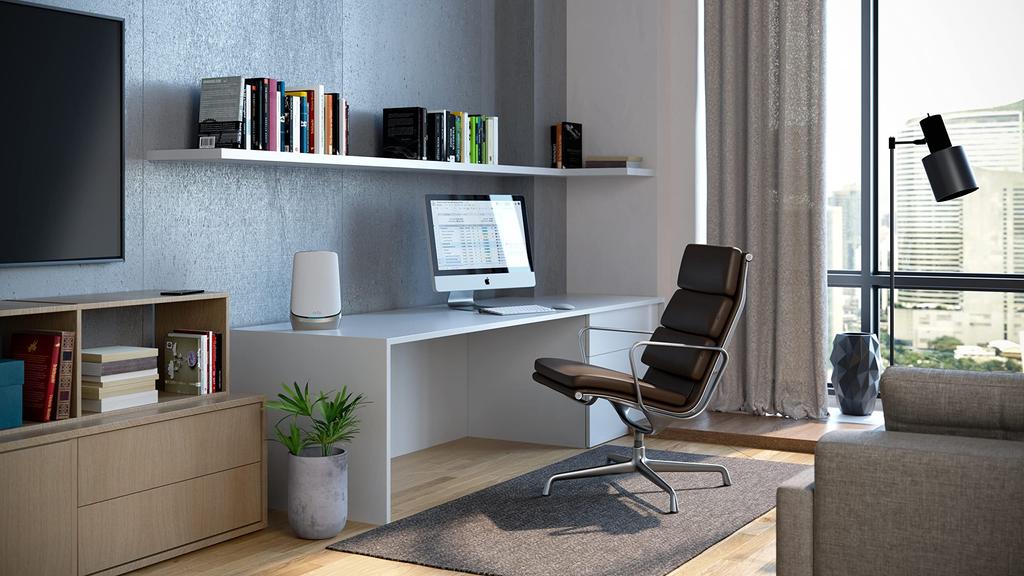 NETGEAR Orbi WiFi6E 6 ГГц совместимый AXE11000 четырехдиапазонный Mesh WiFi набор из 3 беспроводных маршрутизаторов LAN 11ax RBKE963 бесплатная 3-летняя гарантия оснащен 10G WAN