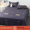 Three-Piece Winter Bed Set: 1.5m Washed Cotton Quilt, Pillowcase, Cover