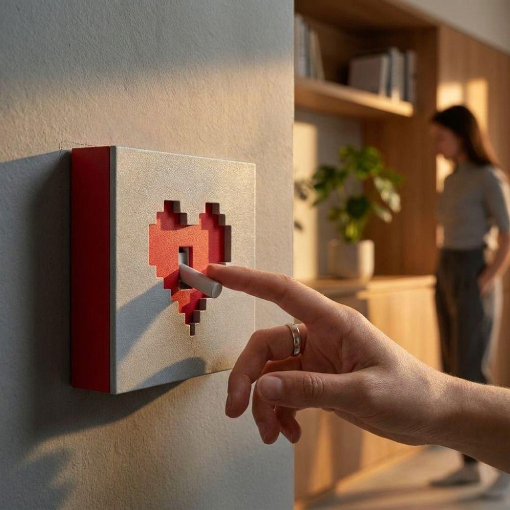 Retro Game Style Wall Switch Plate Decor Shell Toggle Switch Frame Cover Wall Toggle Switch
