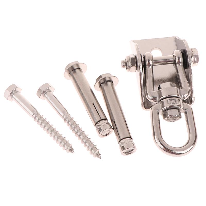70 мм Подвесной крюк-подвес из нержавеющей стали 304, вращающийся, для гамака, качелей, подвесного кресла, комплект фурнитуры