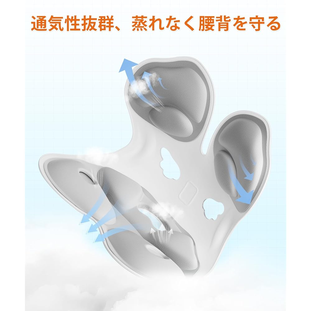 LIUBO Posture Correction Chair, Pelvic Correction Seat Chair, Ergonomic Design, Pelvic Support