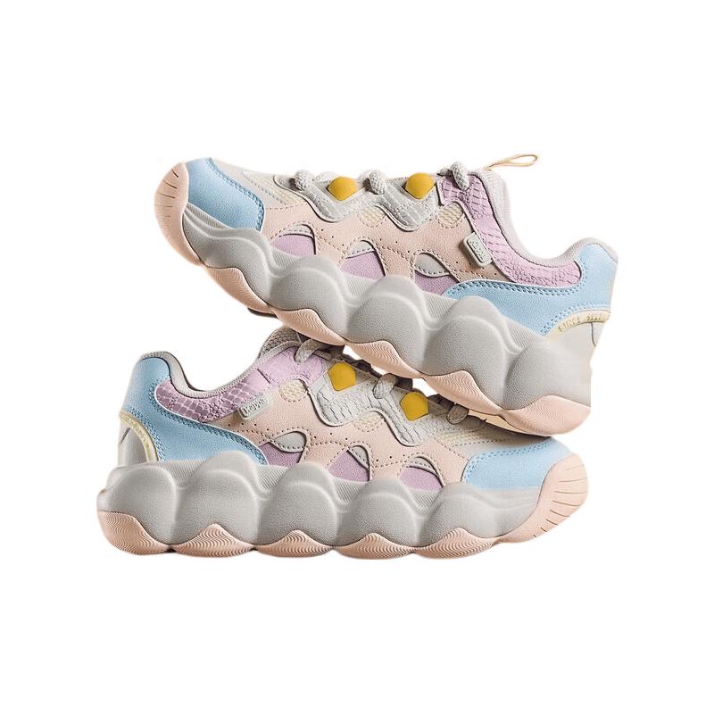 Kappa 2025 Back-to-Back Women's Retro Thick-Sole Dad Sneakers K0F85MC66