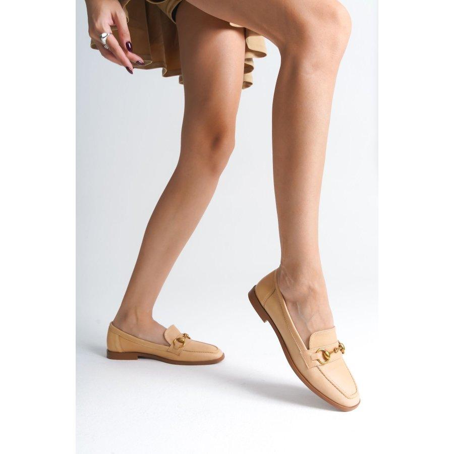 Женская повседневная обувь из натуральной кожи Мокасины