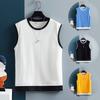 Мужской жилет Хлопок Чистый хлопок Майка без рукавов Верхняя одежда Майка База Свободный Повседневный Свитшот Мужской Спортивный свитшот