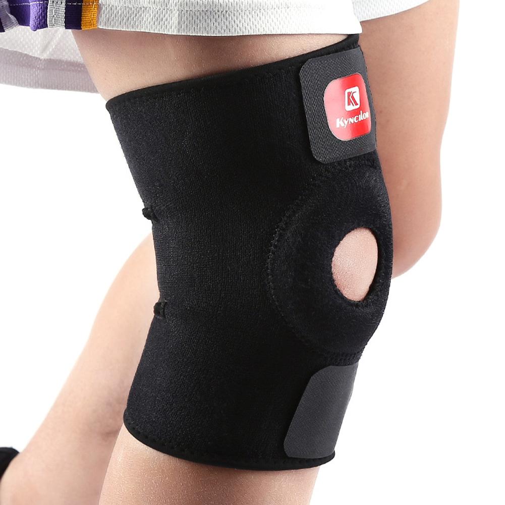 Поддержка колена ортопедический наколенник регулируемый открытый спортивный наколенник надколенник тренировка сустав для H2G7