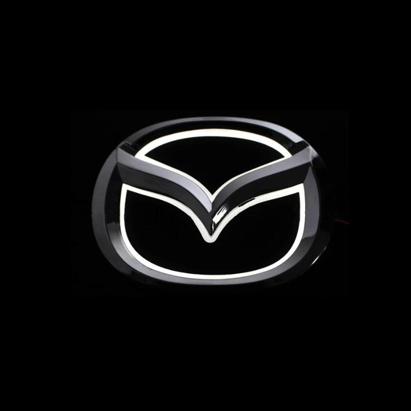 2025 Hot Car Front Hood Decal Light Rear Trunk Emblem Badge Sticker Exterior for Mazda 2 Mazda 3 Mazda 6 CX7 CX5 MX5 323 Accesso