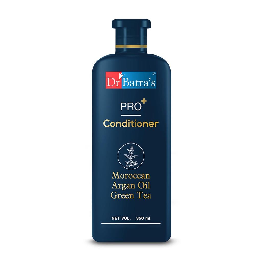 Dr Batra's Pro Conditioner 350ml with Moroccan Argan Oil Green Tea & Vitamin B | Damage Repair Hair Conditioner for Soft, Smooth & Healthy Hair | S