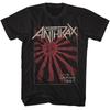 Anthrax Japan 87 Black T-Shirt