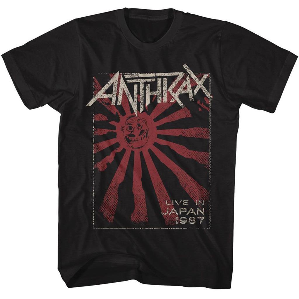 Anthrax Japan 87 Black T-Shirt