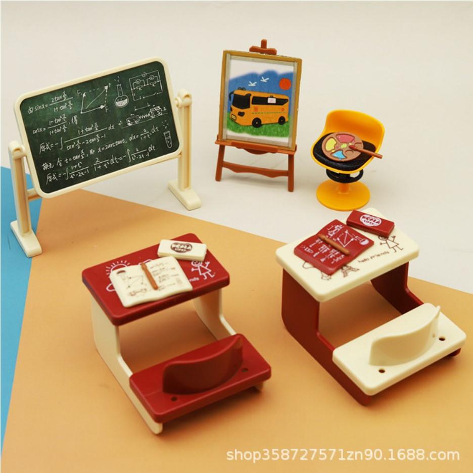 Игровой домик Игрушка Симуляция Мини-мебель Полный набор Кухня Кукольный домик Миниатюрная еда Игровая сцена Украшение Модель девочки
