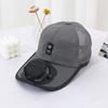 USB Charging Baseball Cap Breathable Sun Protection Caps New Solar Fan Hat  Outdoor