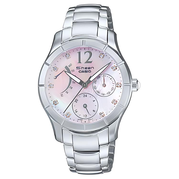 Casio Женские часы SHEEN Розовые SHN-3014DP-4A SHN-3014DP-4A